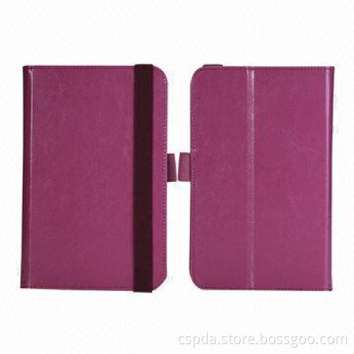 PU Leather Stand Case for Acer B1-720, with Name Card Slot and Elastic Band